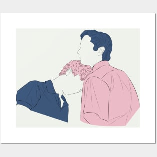 Elio and Oliver - Call Me By Your Name Posters and Art